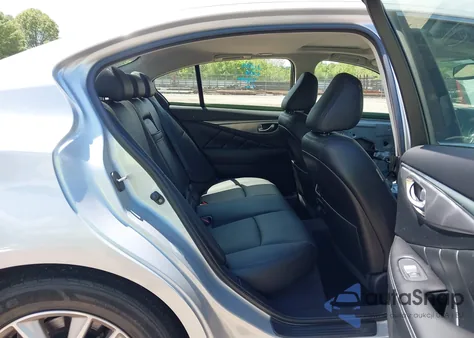 2016 Infiniti Q50 2.0T Premium из США, поврежденный, VIN JN1CV7AR7GM252046